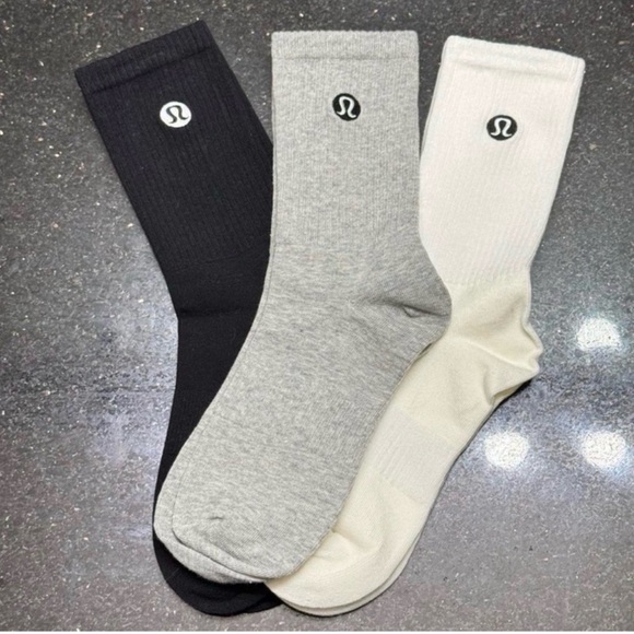 New Women’s Lululemon Athletica Socks 
3 pairs 
Fits sizes 6-11 - Picture 3 of 4